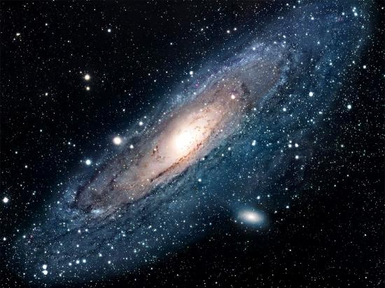 Andromède galaxy